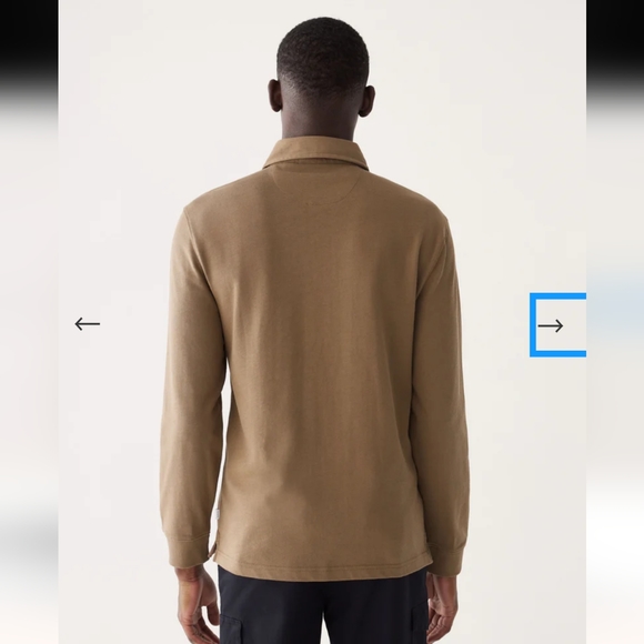 Frank and Oak Mens Rugby Polo - Picture 4 of 12